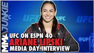 Ariane Lipski Queen of Violence back after kneebar  UFC on ESPN 30 postfight interview [upl. by Llerrut5]