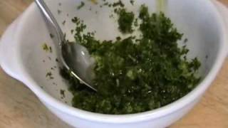 Gremolata  Italian Parsley Garlic Lemon Sauce [upl. by Trab]