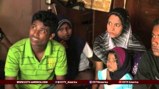 Rohingya Muslims fleeing Myanmar seek sanctuary in Malaysia [upl. by Eniamret]