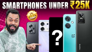 Top 5 Best 5G Smartphones Under ₹25000 Budget ⚡ September 2023 [upl. by Maryjane604]