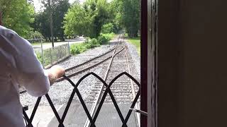 MIDDLETOWN AND HUMMELSTOWN RAILROAD CAB RIDE PART 5 [upl. by Aetnahs665]