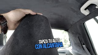 Alcántara para el interior de tu auto  Tutorial completo  STANCE MK3 [upl. by Trebled]