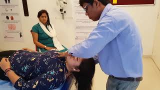 Chiropractic on occipital joint in India Patna by Dr Rajneesh kant  09308511357 [upl. by Gnahc734]