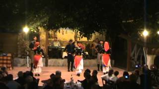 Greek night in Arolithos  Sousta Greek and Cretan dances [upl. by Adiaroz182]