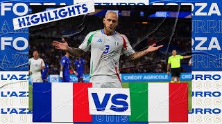 Highlights FranciaItalia 13  Nations League 202425 [upl. by Tirza434]