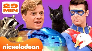 Henry Dangers WILDEST Animals w Captain Man  Nickelodeon [upl. by Nilrac]