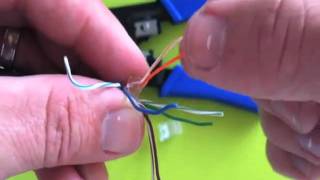 How to Crimp a ThreePiece RJ45 Connector [upl. by Letsyrhc38]