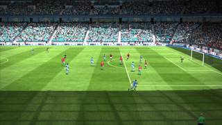 FIFA 13  Manchester City vs Swansea Match Sim [upl. by Cohby]