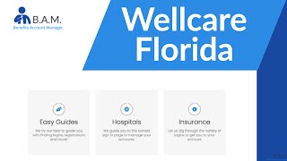 Wellcare Florida  Medicaid  Provider Portal  Medicare  Healthcare  wwwwellcarecomflorida [upl. by Aynatal]