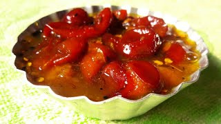 টক মিষ্টি টোপা কুলের চাটনিkuler chutney recipe in bengaliKuler chatniPlumJujube Chutney recipe [upl. by Ydnew]