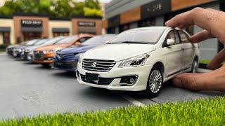 Most Realistic Regular Sedans Diecast Model Collection 118 Scale  Street Parking Cars [upl. by Nemad]