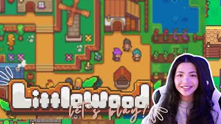 A PEACEFUL RPG  Littlewood Gameplay amp First Impressions  Nintendo Switch  Kat Plays [upl. by Nyloc]