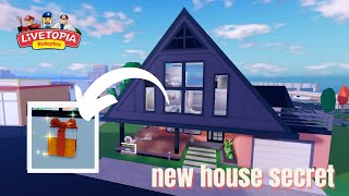 LIVETOPIA NEW FREE HOUSE SECRET  UPDATE 147  Livetopia Roleplay Roblox [upl. by Dduj]