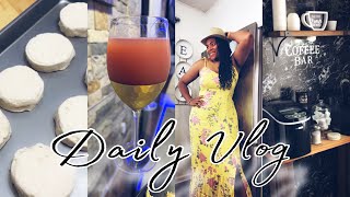 Life after 50  Coffee Bar Update • DIY NOOK WALL • Cooking like the Restaurant [upl. by Anaihk]