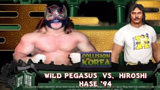 NJPWWCW Collision in Korea 1995 Day 1 Match 3 Wild Pegasus vs Hiroshi Hase [upl. by Concha792]