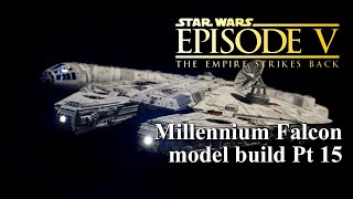 DeAgostini Millennium Falcon Customized Build Pt 15 FINAL REVEAL [upl. by Tamar]