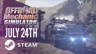 Offroad Mechanic Simulator  Release Trailer STEAM [upl. by Guarino]