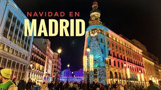 Madrid en Navidad 2022  MADRID NAVIDAD 2022  Christmas Spain [upl. by Ezmeralda]