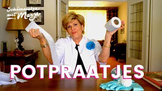 Potpraatjes tips voor de WC 💦 Schoonmaken met Marja Middeldorp [upl. by Natasha188]