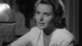 Casablanca 1942 Play it Sam Play As Time Goes By Ingrid Bergman Humphrey Bogart Sinatra sings [upl. by Knowlton865]