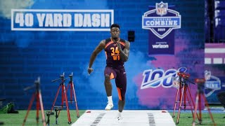 DK Metcalf 2019 NFL Combine Highlights Insane [upl. by Walden]