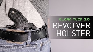 Best Revolver Holster  Cloak Tuck 30 IWB Revolver Holster by Alien Gear Holsters [upl. by Harte]