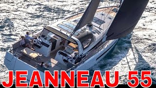 2023 JEANNEAU 55 The monohull that will KILL catamarans [upl. by Lletnahs259]