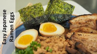 Easy Japanese Ramen Eggs [upl. by Colby886]