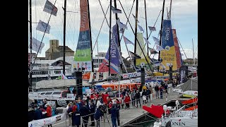 Visite guidée des pontons du Vendée Globe [upl. by Wing]