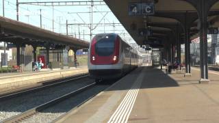 HD Killwangen  Spreitenbach IR mit Re 460 0698 nach ZHR und SBB ICN Intercityneigezug [upl. by Eetnod]