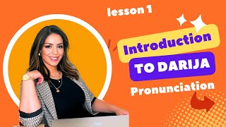 Introduction to Darija Pronunciation learndarija darija [upl. by Phillane]