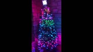 LightShow Pi Christmas Tree 2018 [upl. by Sonafets]