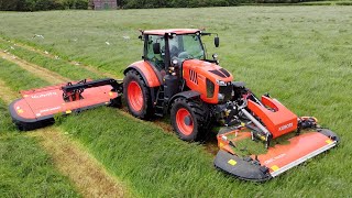 Kubota DMC 7032N and 6332T Mounted Mowers REVIEW [upl. by Almond]