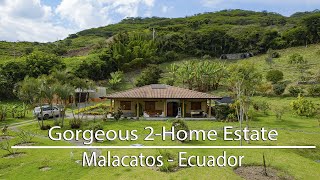 Stunning Estate with Custom Craftsmanship  Malacatos Ecuador Real Estate [upl. by Dempsey86]