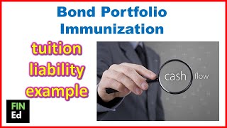 Bond Portfolio Immunization Example  How to Immunize bond portfolio  FINEd [upl. by Anela]