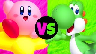 Kirby vs Yoshi  Nintendo Rap Battle [upl. by Odraboel]