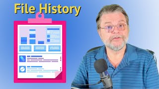 Enable File History in Windows 11 [upl. by Angelico899]