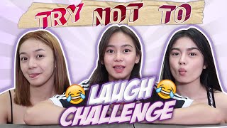 TRY NOT TO LAUGH CHALLENGE WITH HEART AND FATIMA [upl. by Anaitit]