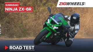 Kawasaki Ninja ZX6R  The Daytona replacement  ZigWheelscom [upl. by Odlanier75]