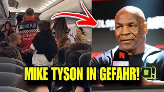 SCHOCK UM MIKE TYSON ÄRZTE UND SANITÄTER MÜSSEN FLUGZEUG STÜRMEN [upl. by Eireva]