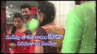 Agnisakshi title song ninnu takithe rayi kuda song [upl. by Ayatnwahs745]