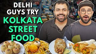 Delhi Guys Try Kolkata Street Food  The Urban Guide [upl. by Weisburgh]