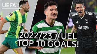 Top 10 Goals of the Season  202223 UEFA Europa League [upl. by Roswald]