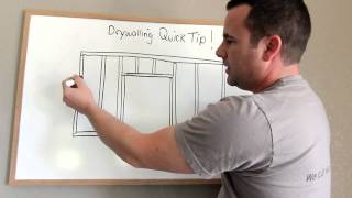 How to Hang Drywall to Avoid Cracks Around Doors [upl. by Ettevroc]