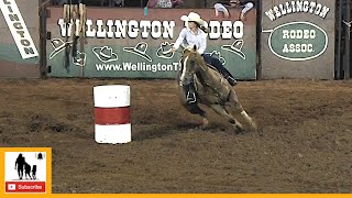 Barrel Racing  2023 Wellington Pro Rodeo  Friday [upl. by Rialcnis435]