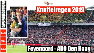 Stuffed Animal Rain for Sick Children during Feyenoord ADO Den Haag Football Match 2019 Knuffelregen [upl. by Goldberg825]