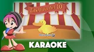 La canzone di Paoletto Paperetto e Mamma Paperatabellina del 10  Versione karaoke MelaEducational [upl. by Sayer]