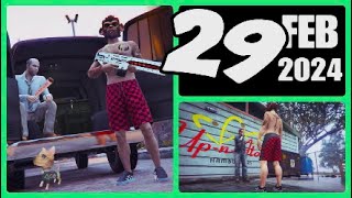 The Gun Van location amp Street Dealers today February 29 2024 in GTA 5 NO RAILGUN week [upl. by Chiaki]