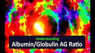 Understanding the Albumin  Globulin AG Ratio [upl. by Ruffina]