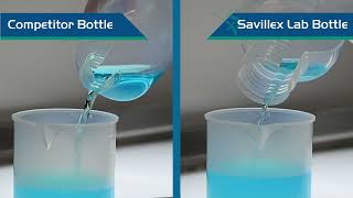 Savillex Lab Bottle Pouring Demonstration [upl. by Icart]